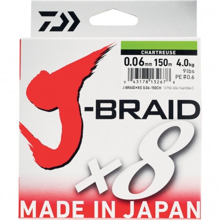 Tresse J-Braid 8 Brins DAIWA - 